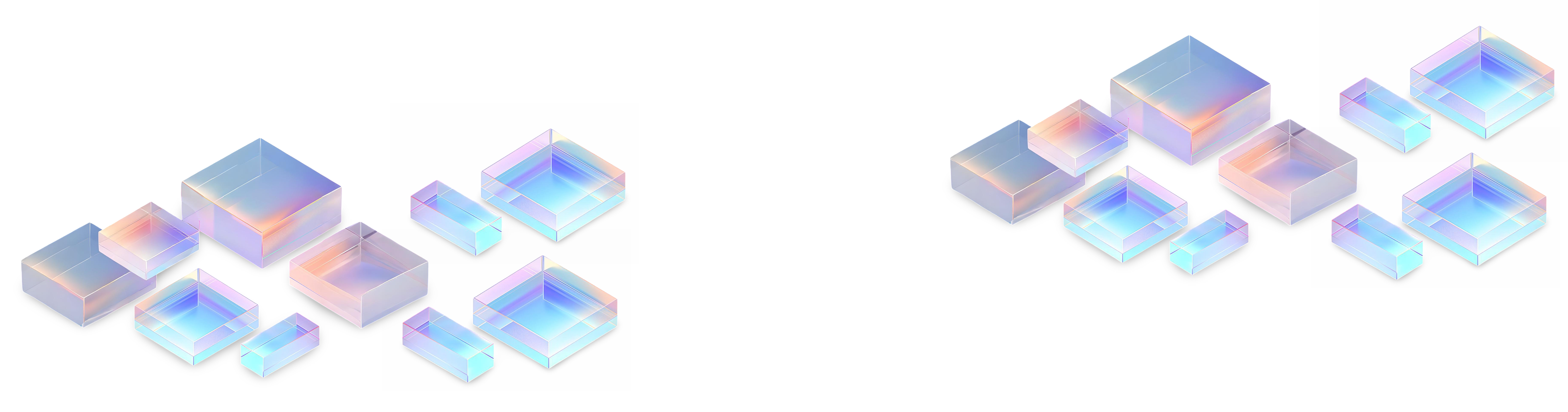 Decorative cubes